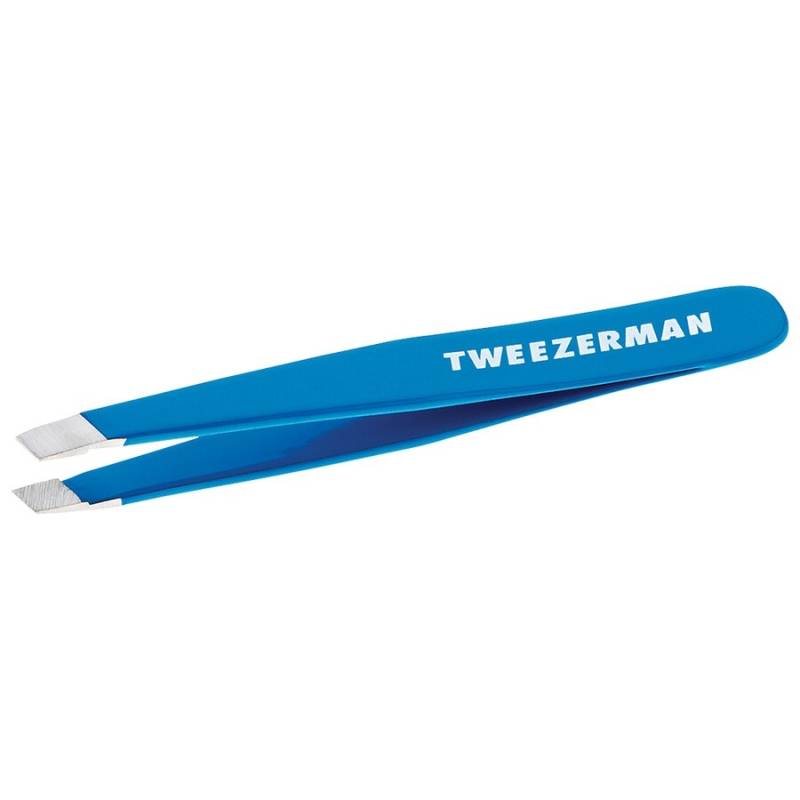 Tweezerman  Tweezerman Mini Slant Tweezer - Bahama Blue pinzette 1.0 pieces von Tweezerman