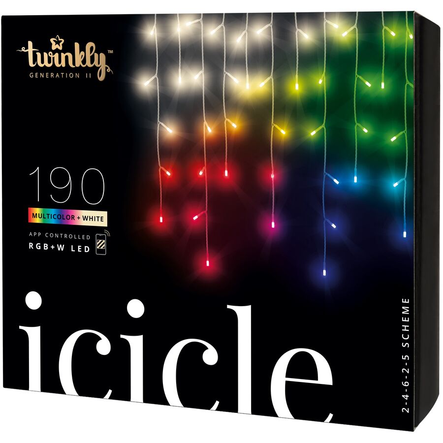 Twinkly Guirlande lumineuse ICICLE von Twinkly