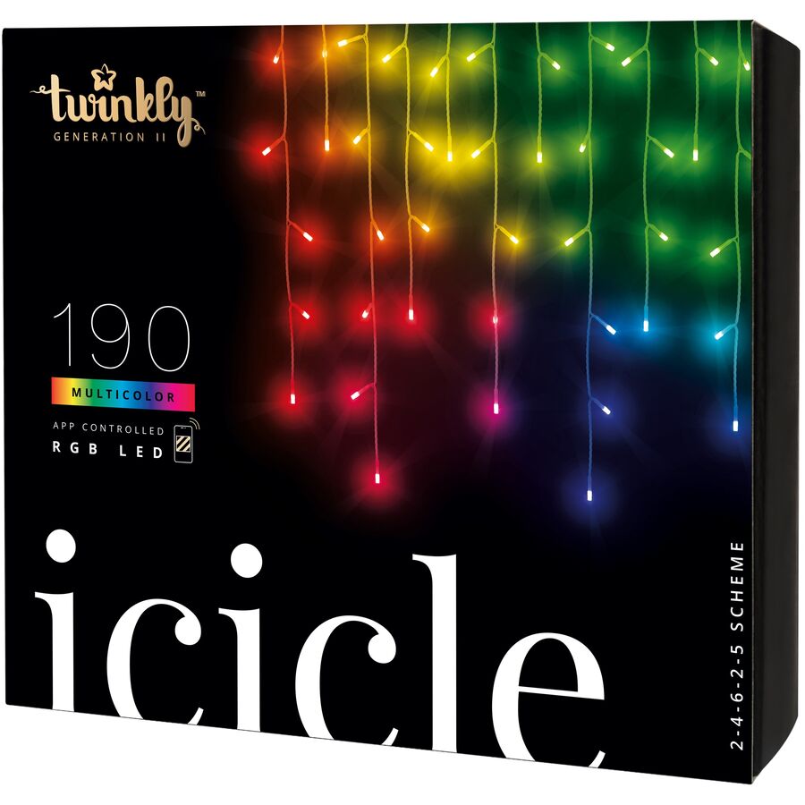 Twinkly Guirlande lumineuse ICICLE von Twinkly