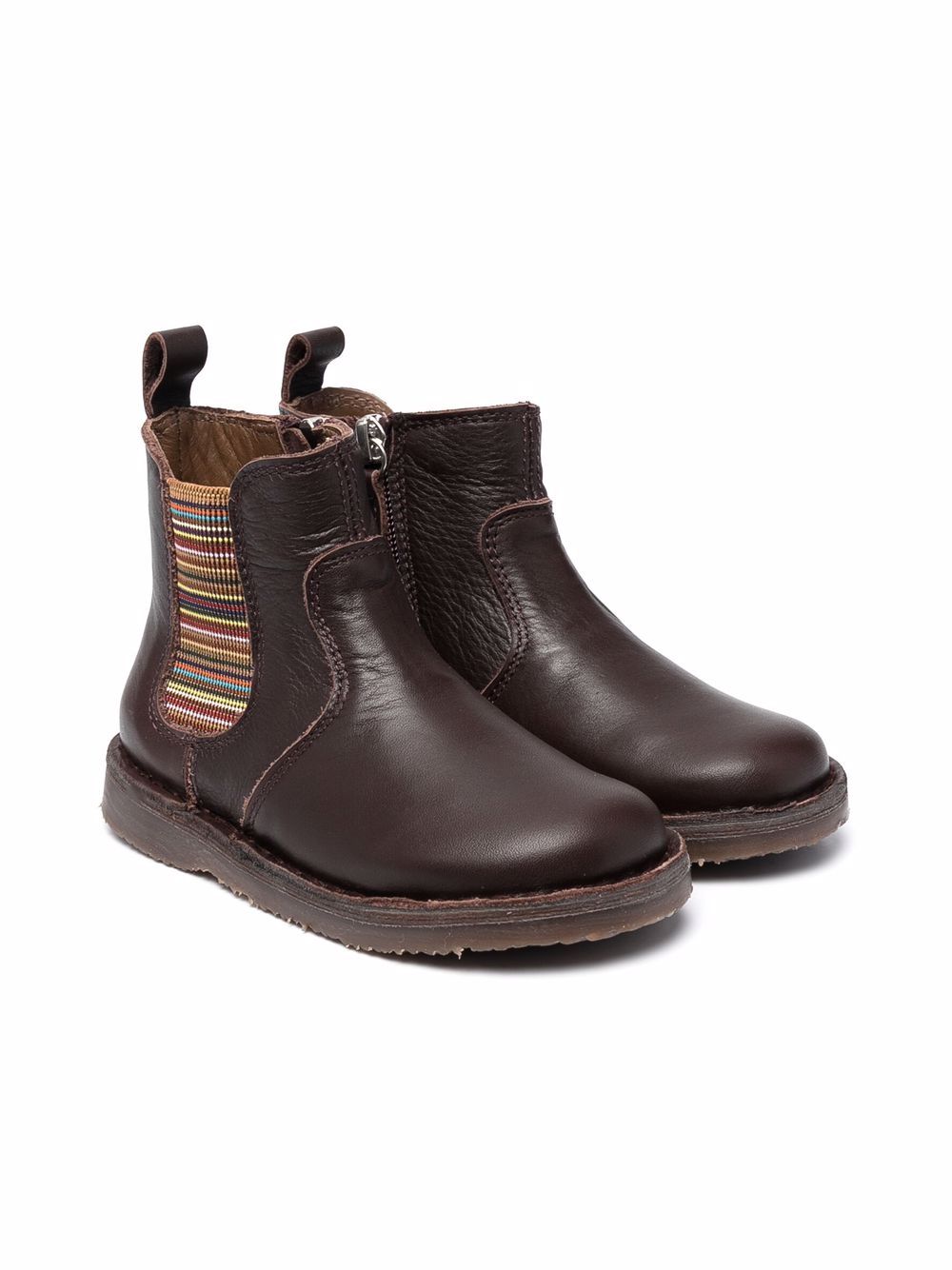 Two Con Me By Pépé leather Chelsea boots - Brown von Two Con Me By Pépé