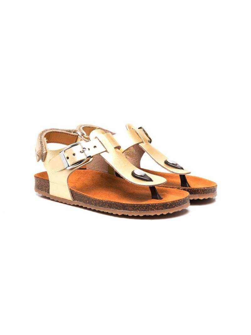 Two Con Me By Pépé thong-strap sandals - Gold von Two Con Me By Pépé