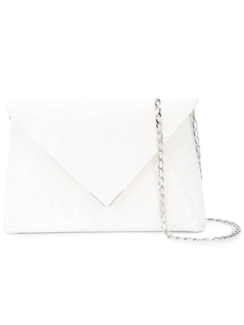 Tyler Ellis Lee Pouchet small clutch - White von Tyler Ellis