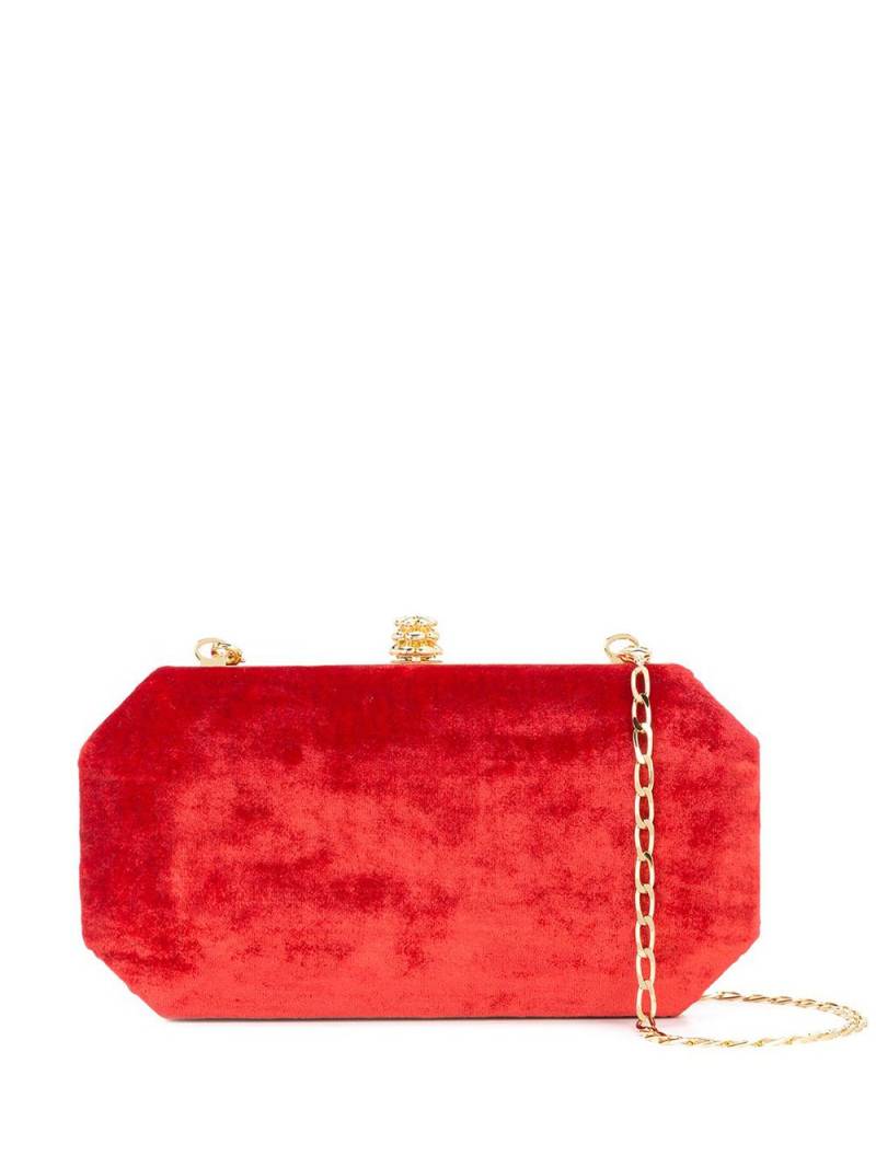 Tyler Ellis small Perry clutch - Red von Tyler Ellis