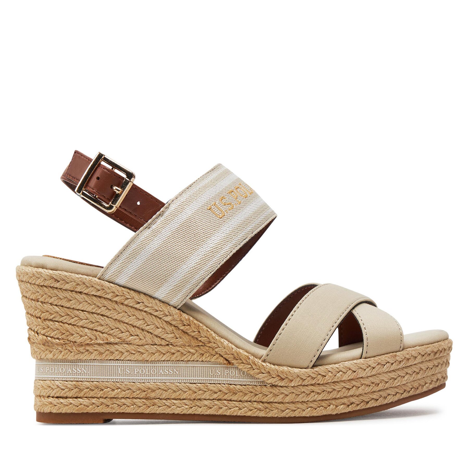 Espadrilles U.S. Polo Assn. Alyssa007A Beige von U.S. Polo Assn.