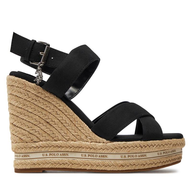 Espadrilles U.S. Polo Assn. Aylin022 Schwarz von U.S. Polo Assn.