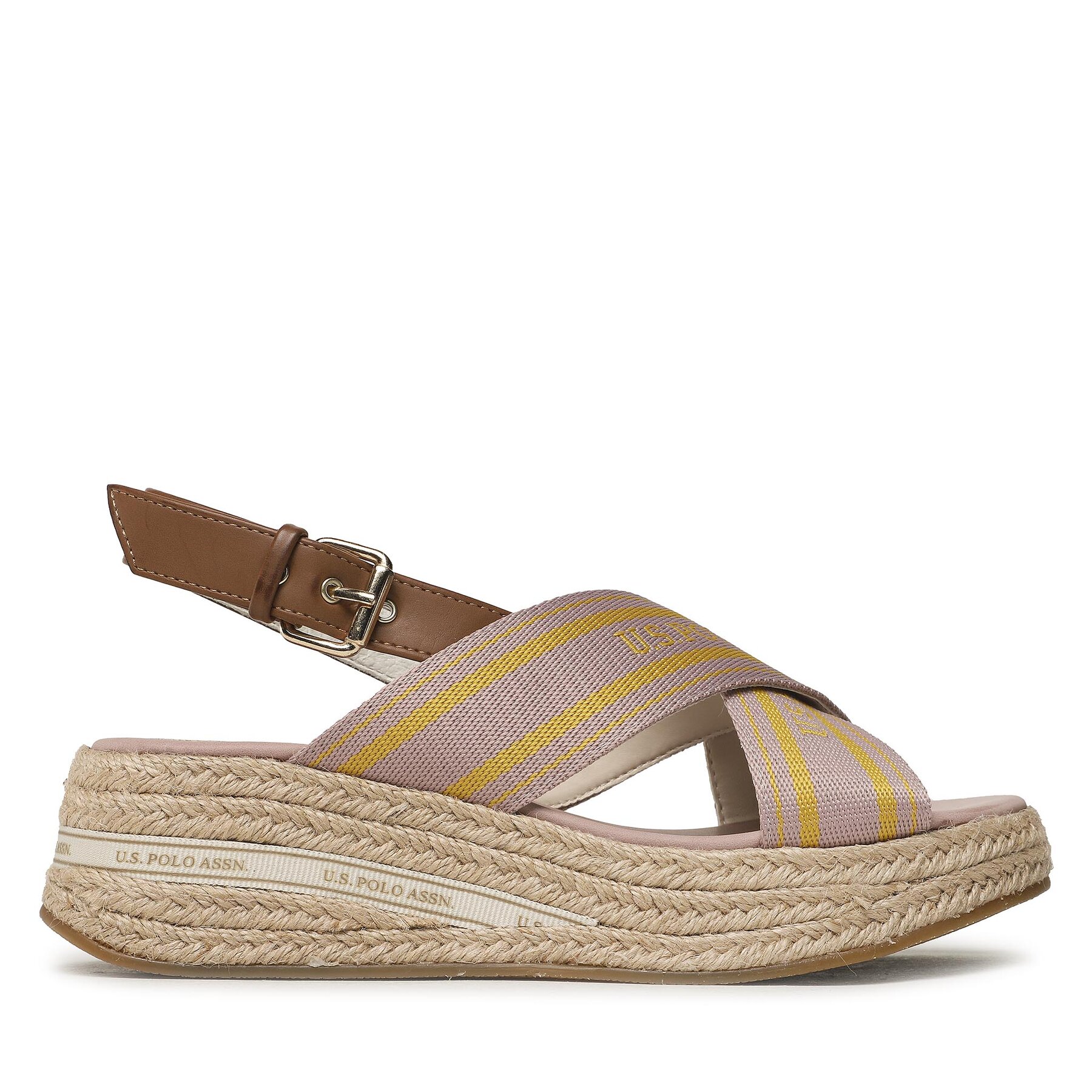 Espadrilles U.S. Polo Assn. Glory GLORY006 Rosa von U.S. Polo Assn.