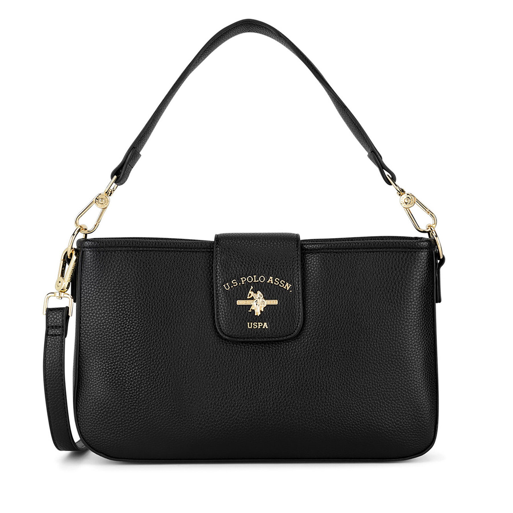 Handtasche U.S. Polo Assn. BEUXT6366WVP Schwarz von U.S. Polo Assn.