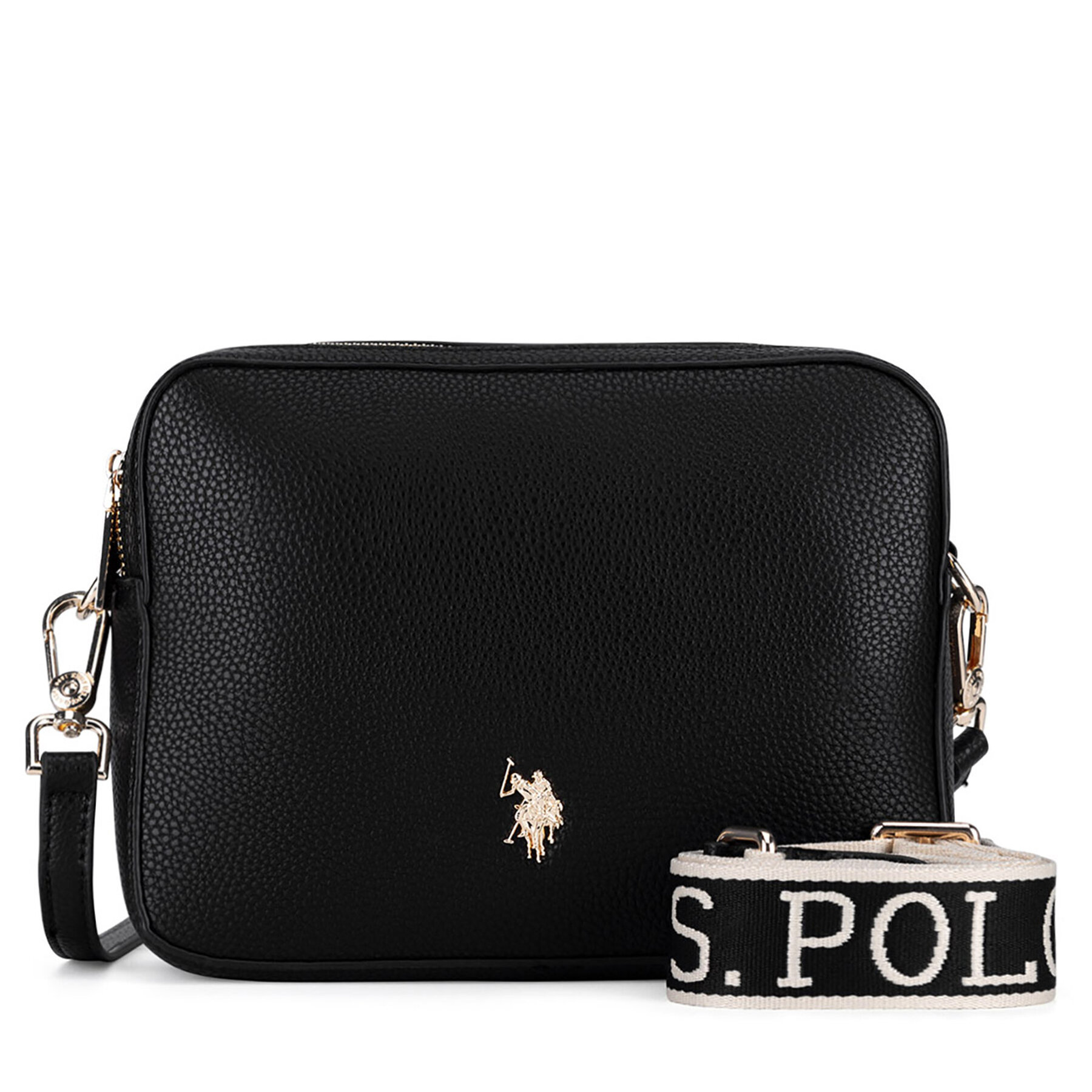 Handtasche U.S. Polo Assn. BEUXT6393WVP Schwarz von U.S. Polo Assn.