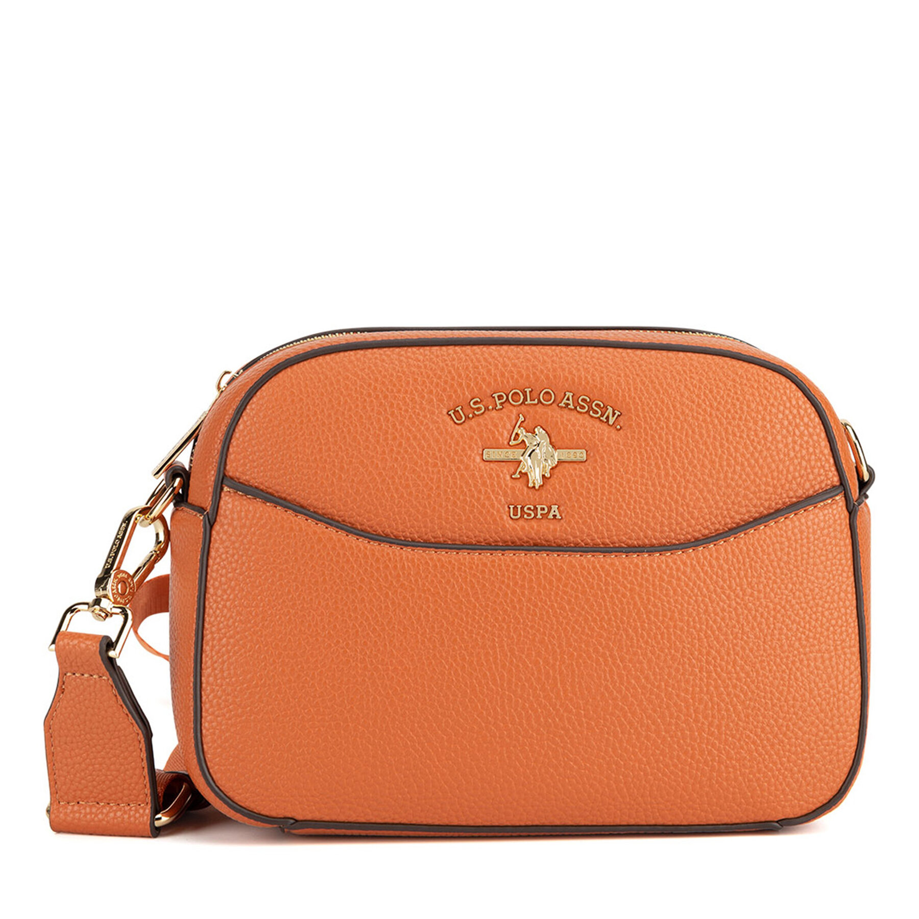 Handtasche U.S. Polo Assn. BIUXT6206WVP Orange von U.S. Polo Assn.