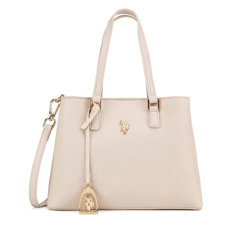 Handtasche U.S. Polo Assn. BIUXT8385WVP Beige von U.S. Polo Assn.