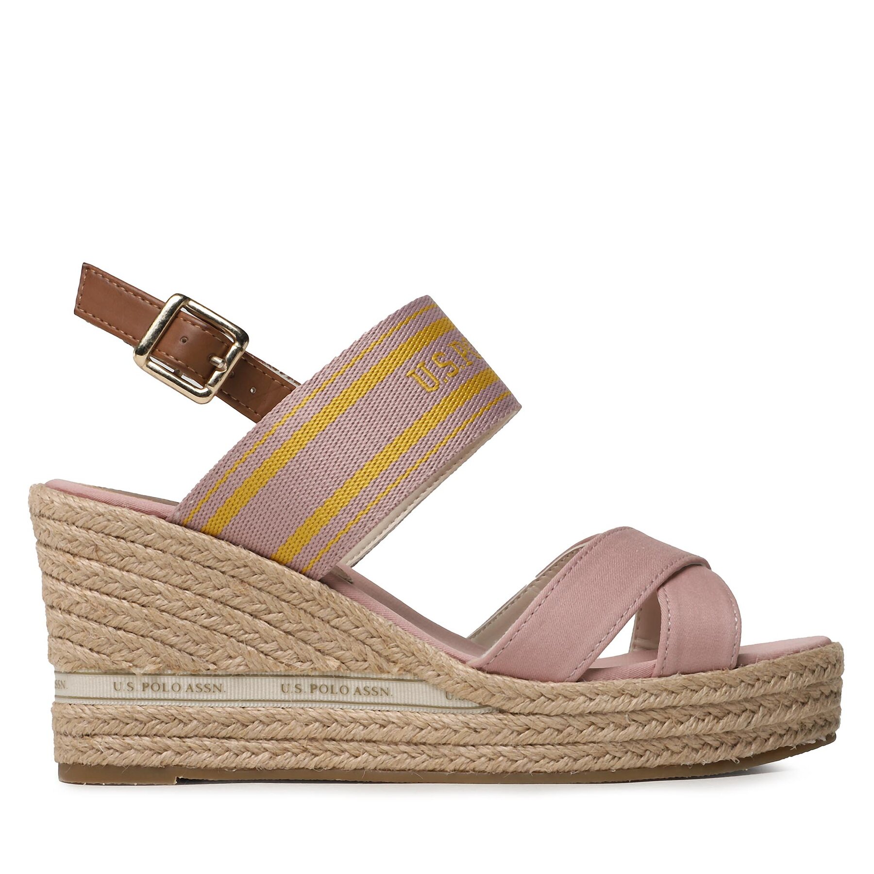 Espadrilles U.S. Polo Assn. Alyss ALYSSA007 Rosa Espadrilles U.S. Polo Assn. Alyss ALYSSA007 Rosa von U.S. Polo Assn.