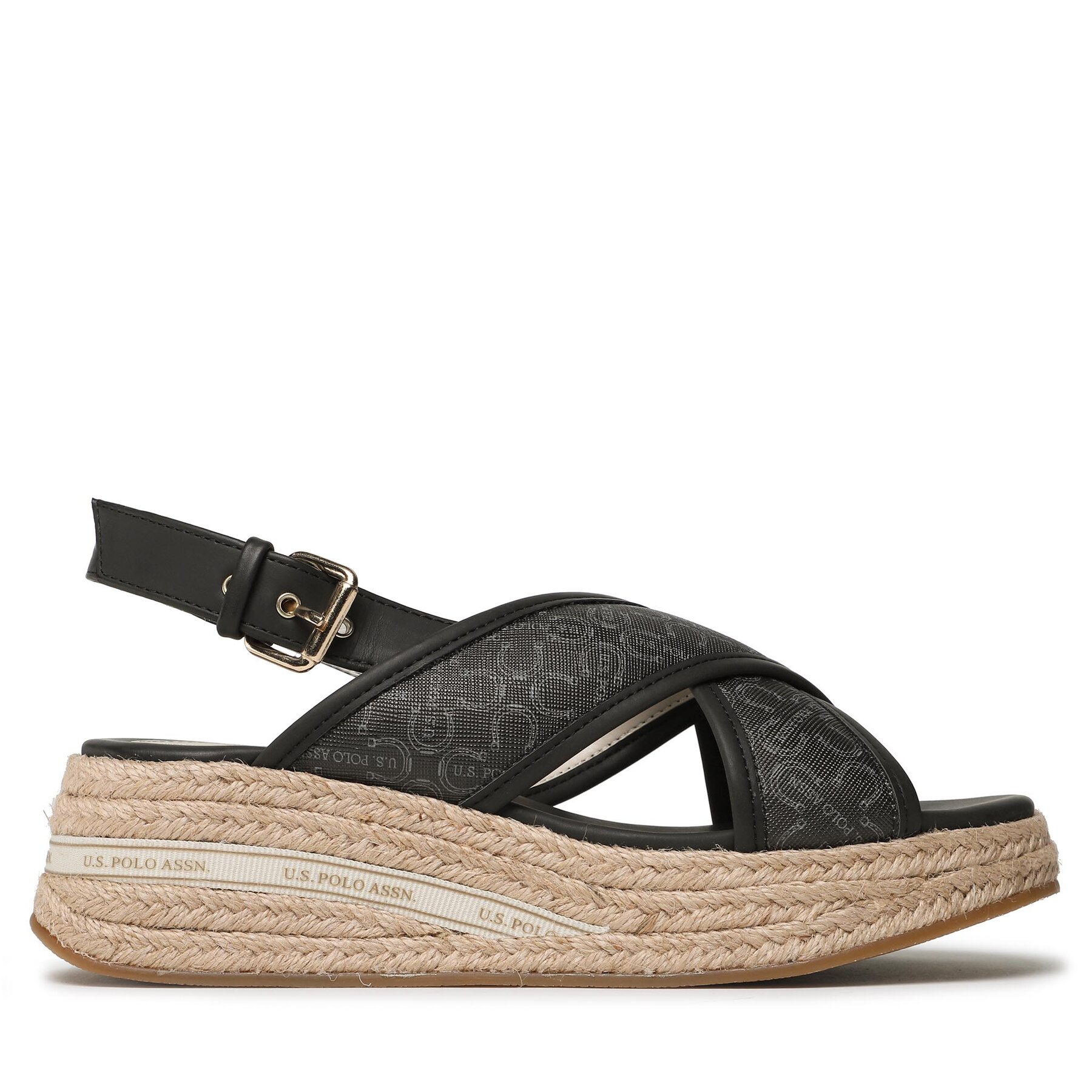 Sandalen U.S. Polo Assn. Glory GLORY005 PRINT Schwarz Sandalen U.S. Polo Assn. Glory GLORY005 PRINT Schwarz von U.S. Polo Assn.