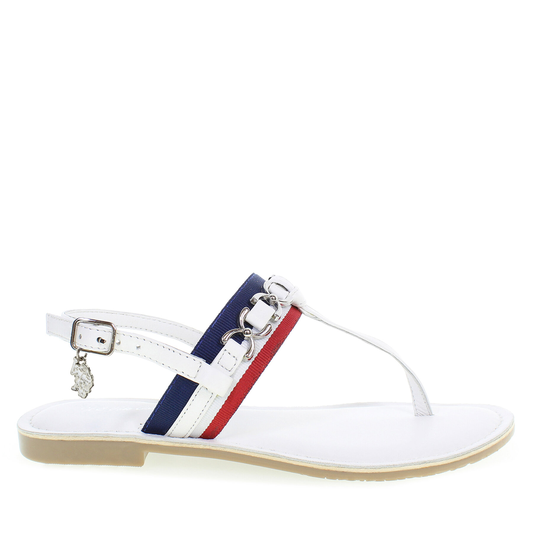 Sandalen U.S. Polo Assn. Linda LINDA002 Weiß von U.S. Polo Assn.