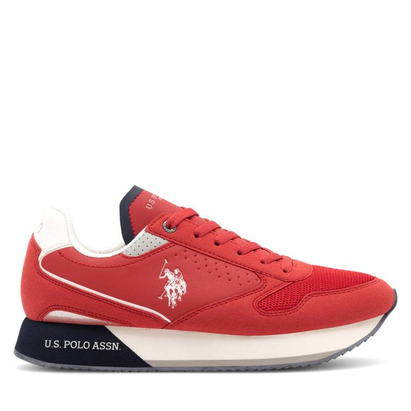 Sneakers U.S. Polo Assn. NOBIL003G Rot von U.S. Polo Assn.