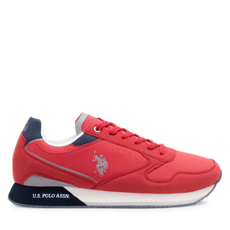 Sneakers U.S. Polo Assn. NOBIL003M/CHY4 Rot von U.S. Polo Assn.