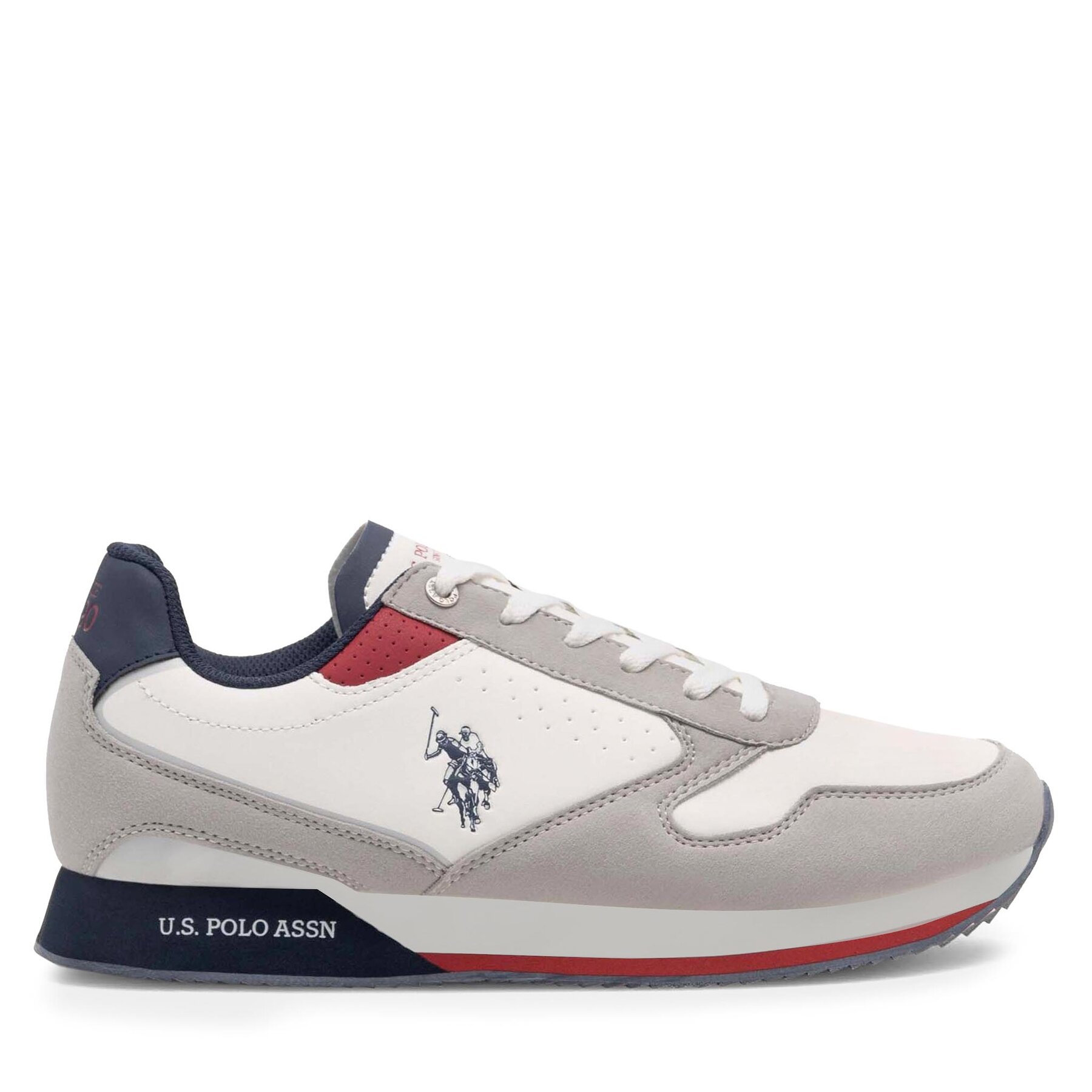 Sneakers U.S. Polo Assn. NOBIL003M/CHY4 Weiß von U.S. Polo Assn.
