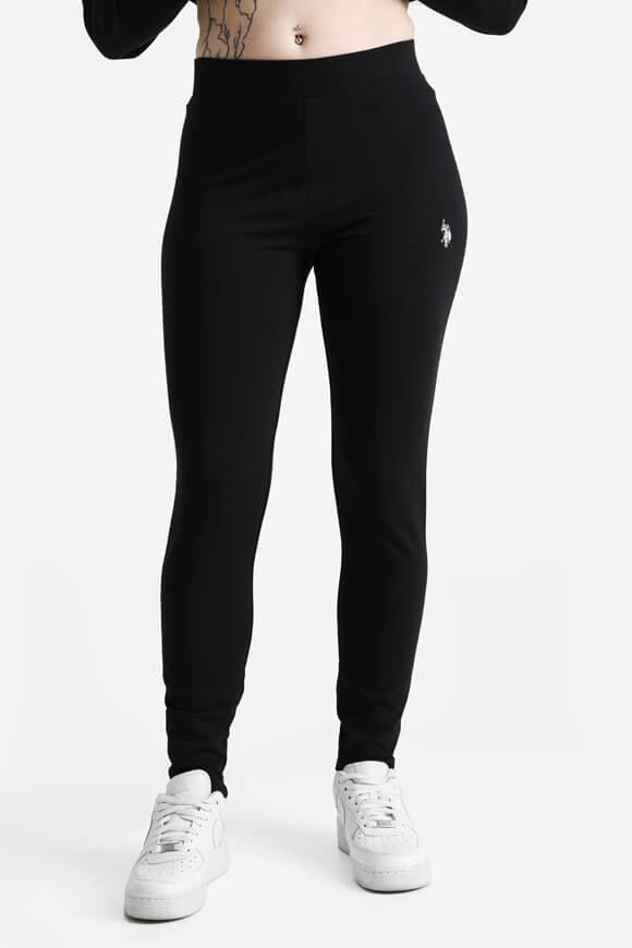 U.S. Polo Assn. Leggings | Black | Damen  | M von U.S. Polo Assn.