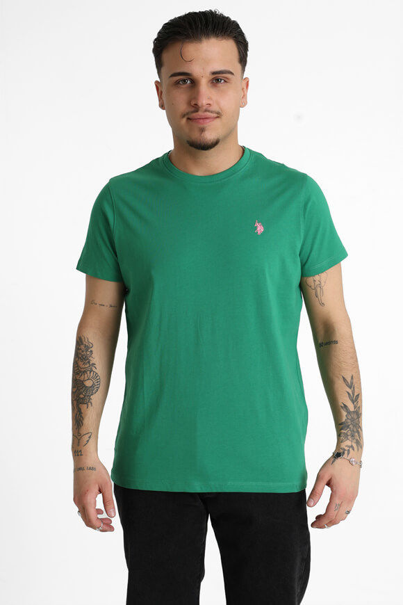 U.S. Polo Assn. Mick T-Shirt | Green | Herren  | XL von U.S. Polo Assn.