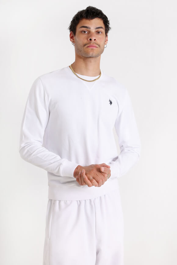 U.S. Polo Assn. Sweatshirt | White | Herren | M U.S. Polo Assn. Sweatshirt | White | Herren | M von U.S. Polo Assn.