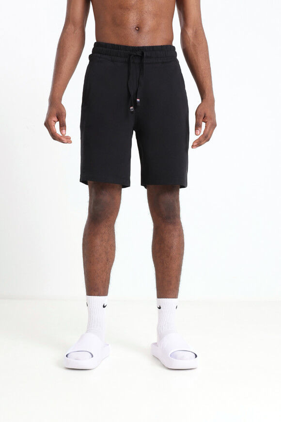 U.S. Polo Assn. Sweatshorts | Black | Herren  | L von U.S. Polo Assn.