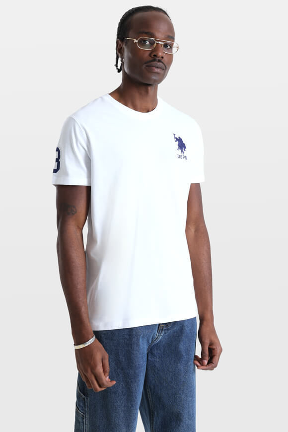 U.S. Polo Assn. T-Shirt | White | Herren  | XL von U.S. Polo Assn.