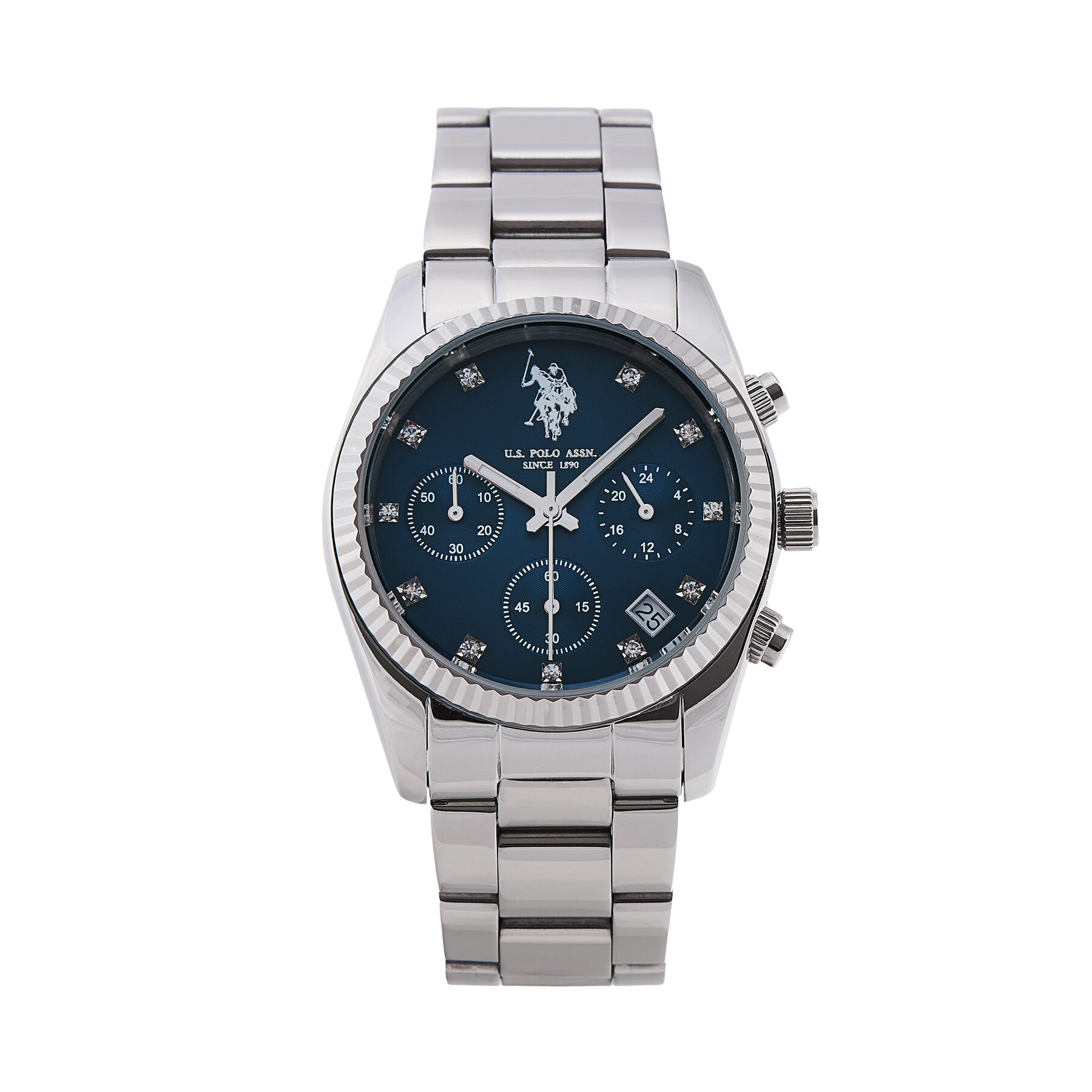 Uhr U.S. Polo Assn. Amelie USP8320BL Silberfarben Uhr U.S. Polo Assn. Amelie USP8320BL Silberfarben von U.S. Polo Assn.