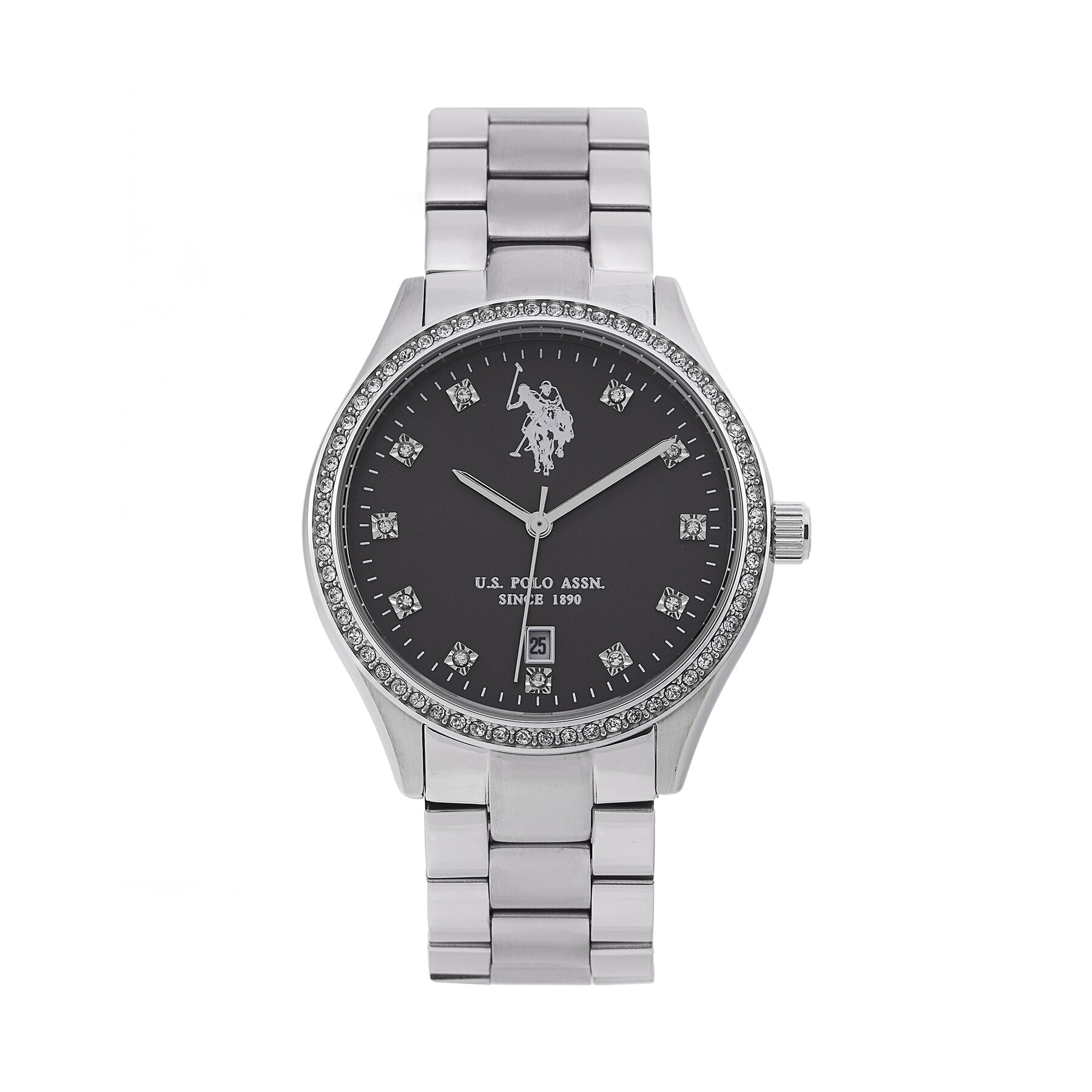 Uhr U.S. Polo Assn. Colette USP8316BK Silberfarben Uhr U.S. Polo Assn. Colette USP8316BK Silberfarben von U.S. Polo Assn.