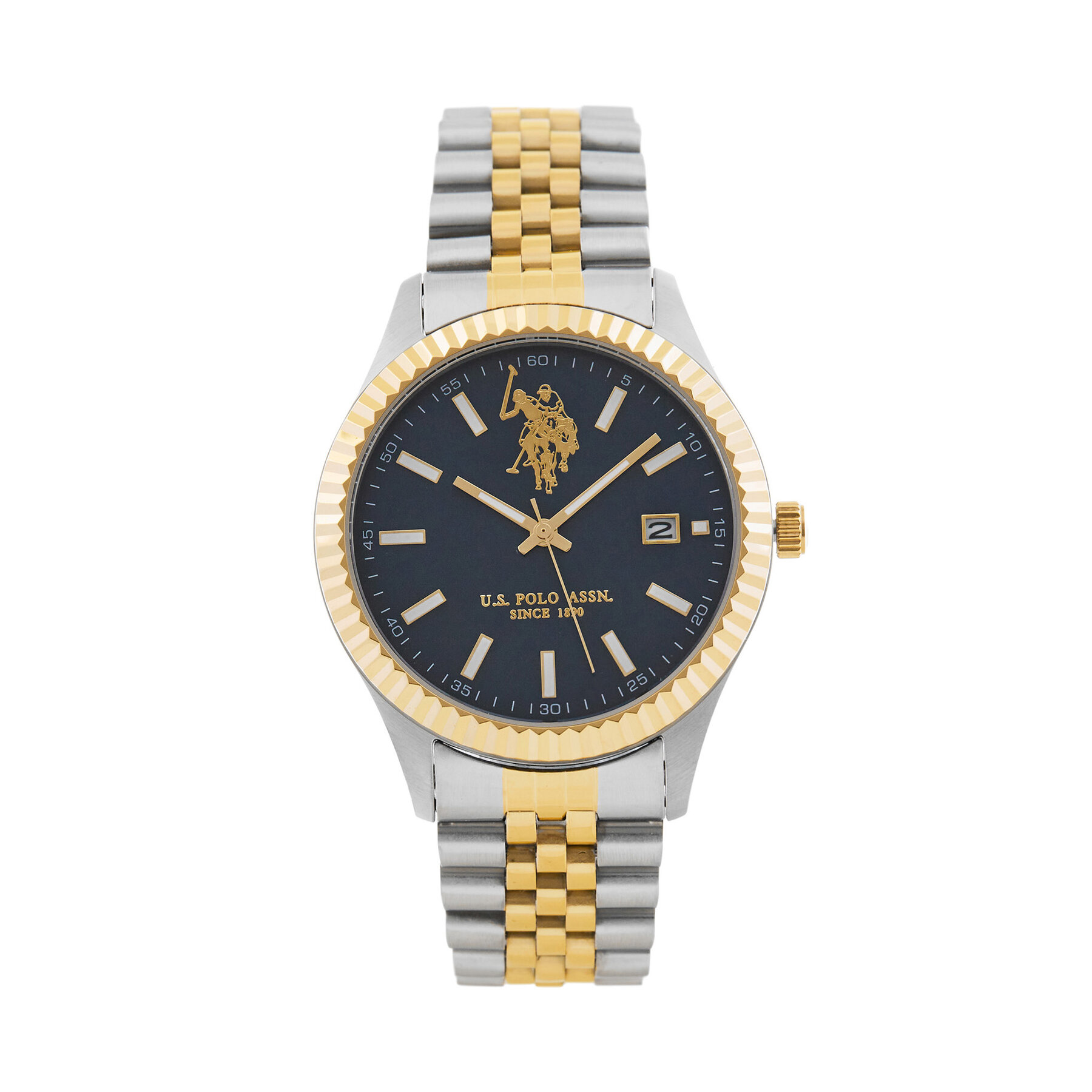 Uhr U.S. Polo Assn. Damian USP7240BL Silberfarben Uhr U.S. Polo Assn. Damian USP7240BL Silberfarben von U.S. Polo Assn.