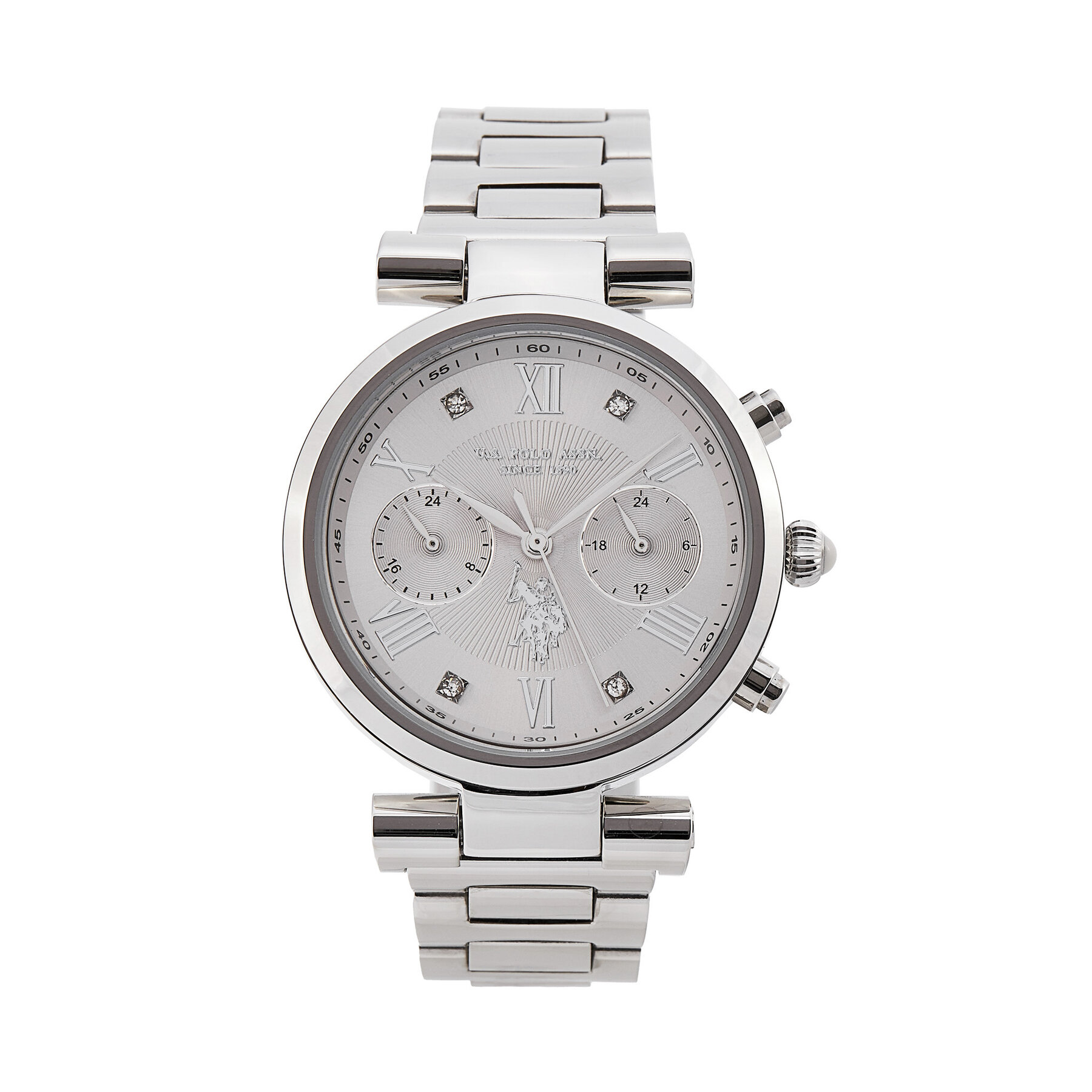 Uhr U.S. Polo Assn. Ines USP8310ST Silberfarben Uhr U.S. Polo Assn. Ines USP8310ST Silberfarben von U.S. Polo Assn.