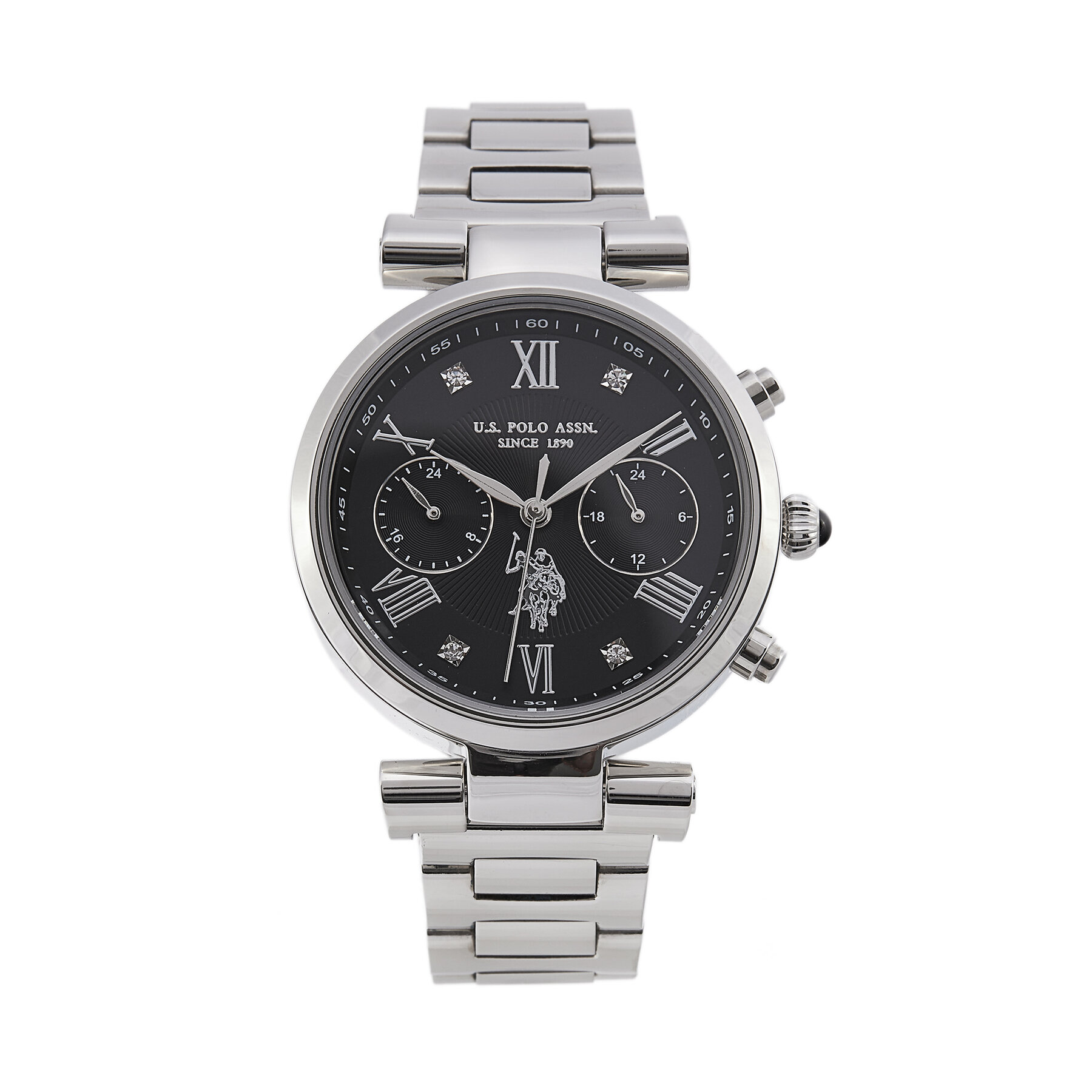 Uhr U.S. Polo Assn. Ines USP8311BK Silberfarben Uhr U.S. Polo Assn. Ines USP8311BK Silberfarben von U.S. Polo Assn.