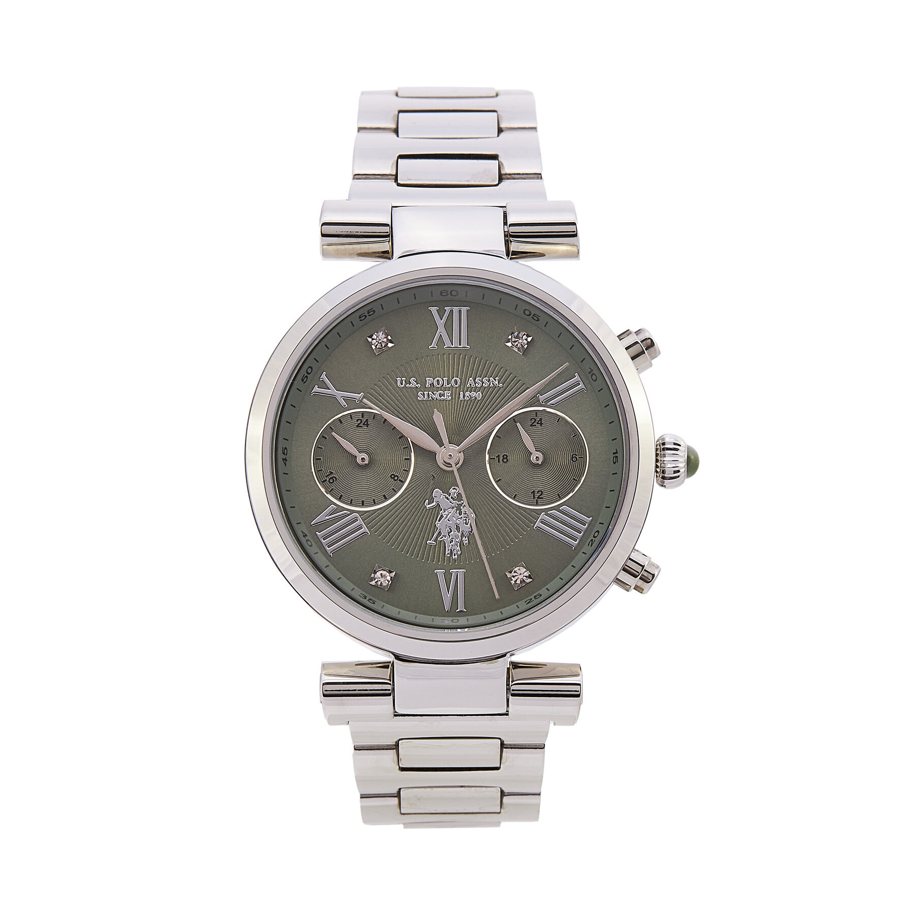 Uhr U.S. Polo Assn. Ines USP8314GR Silberfarben Uhr U.S. Polo Assn. Ines USP8314GR Silberfarben von U.S. Polo Assn.