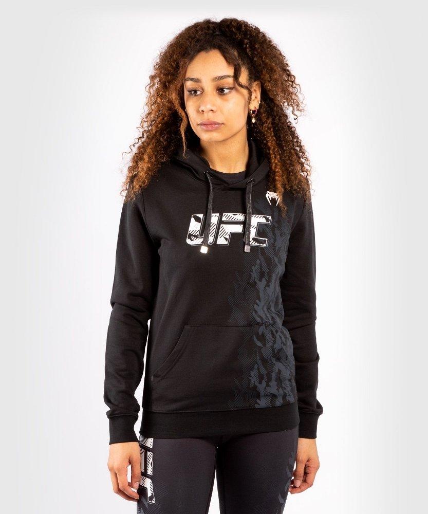 Ufc Authentic Fight Week Kapuzenpullover Damen Schwarz M von UFC VENUM