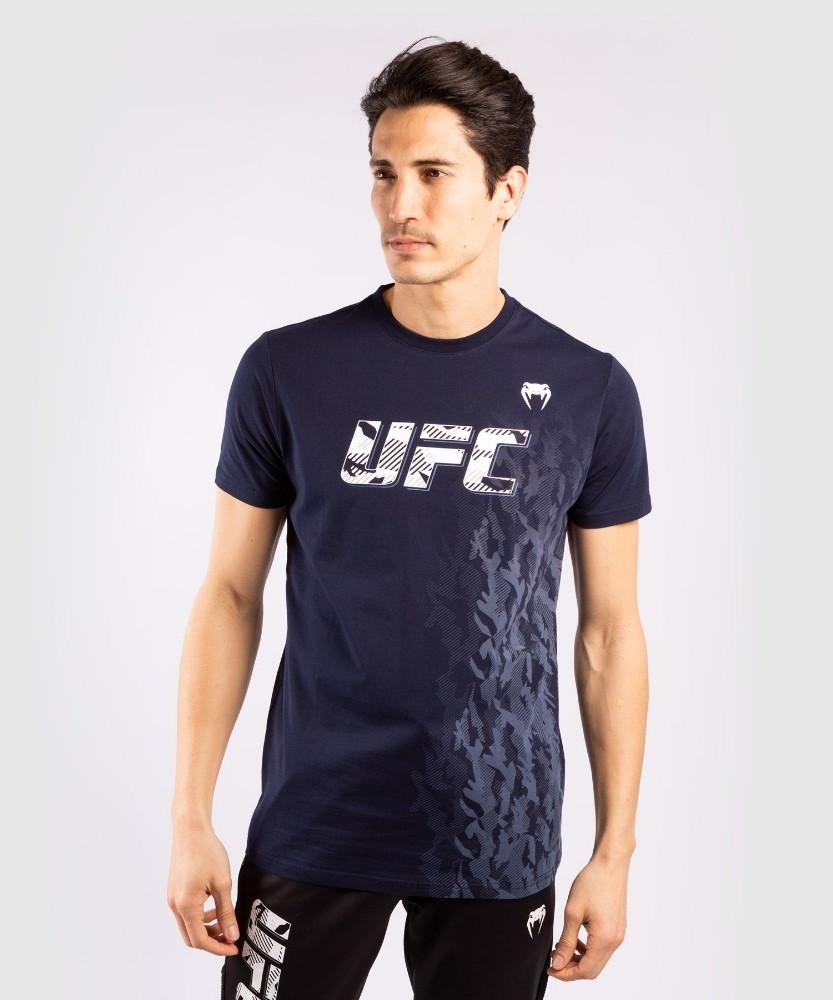 Ufc Authentic Fight Week Kurzarm T-shirt Herren Blau XL von UFC VENUM