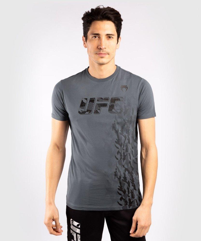 Ufc Authentic Fight Week Kurzarm T-shirt Herren Grau S von UFC VENUM