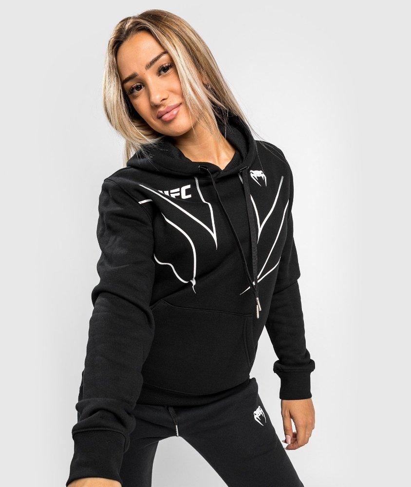 UFC VENUM - Fight Night 2.0 Replica  Kapuzenpullover, für Damen, Schwarz, Größe L von UFC VENUM