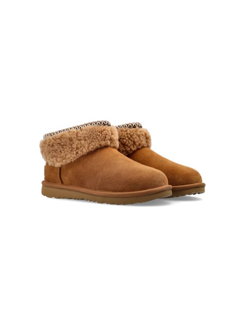 UGG Kids Classic Ultra Mini boots - Brown von UGG Kids