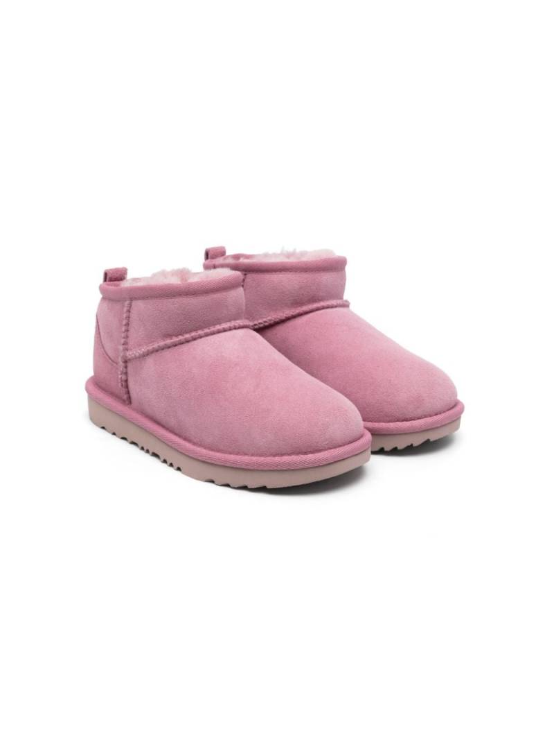 UGG Kids Classic Ultra Mini boots - Pink von UGG Kids