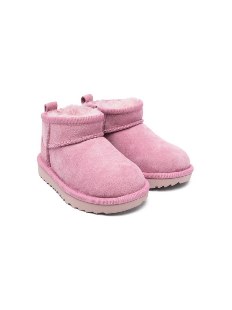 UGG Kids Classic Ultra Mini boots - Pink von UGG Kids