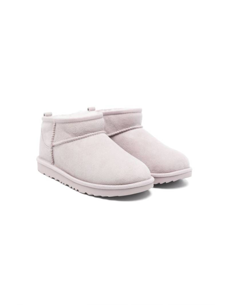 UGG Kids Classic Ultra Mini boots - Purple von UGG Kids