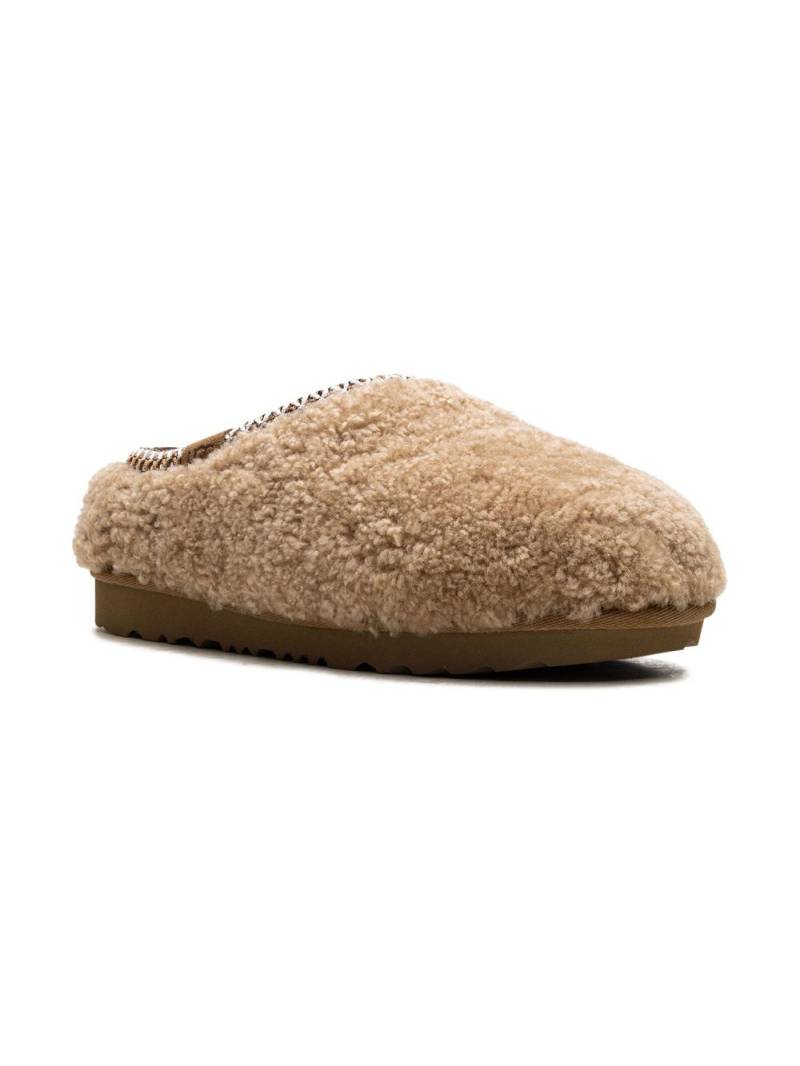 UGG Kids Tasman Maxi Curly slippers - Neutrals von UGG Kids