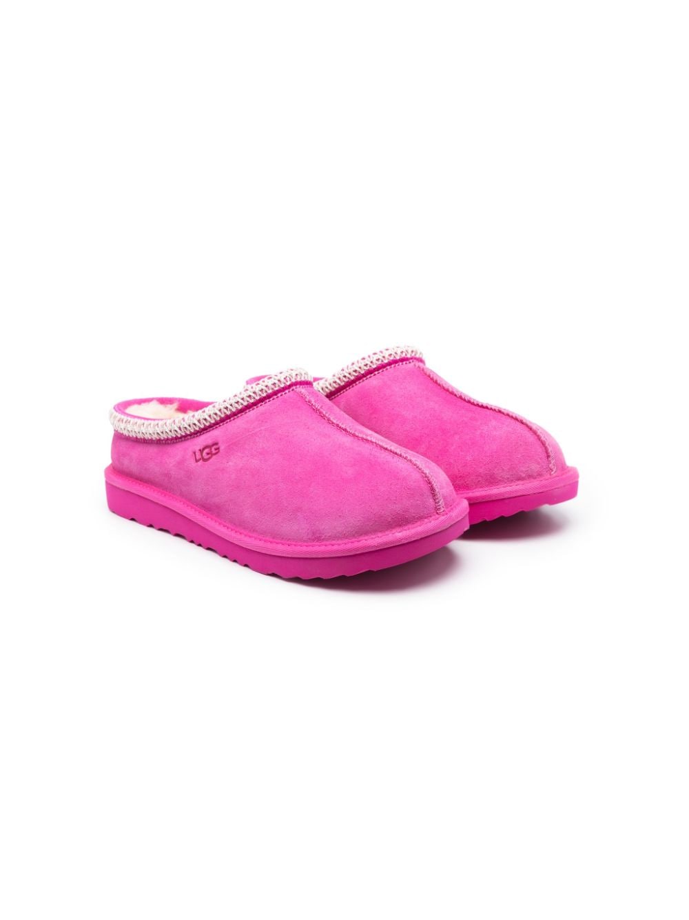 UGG Kids Tasman stitching-detail slippers - Pink von UGG Kids