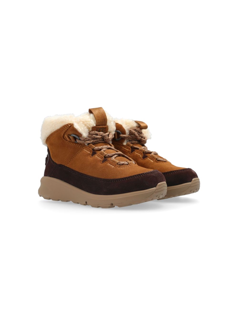 UGG Kids TerreTrail Cozy Lace boots - Brown von UGG Kids