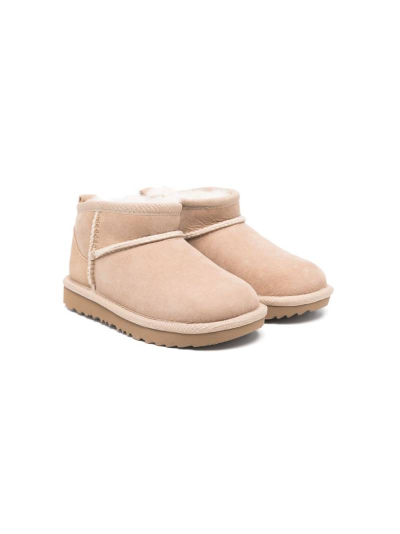 UGG Kids Toddlers' Classic Ultra Mini boots - Neutrals von UGG Kids