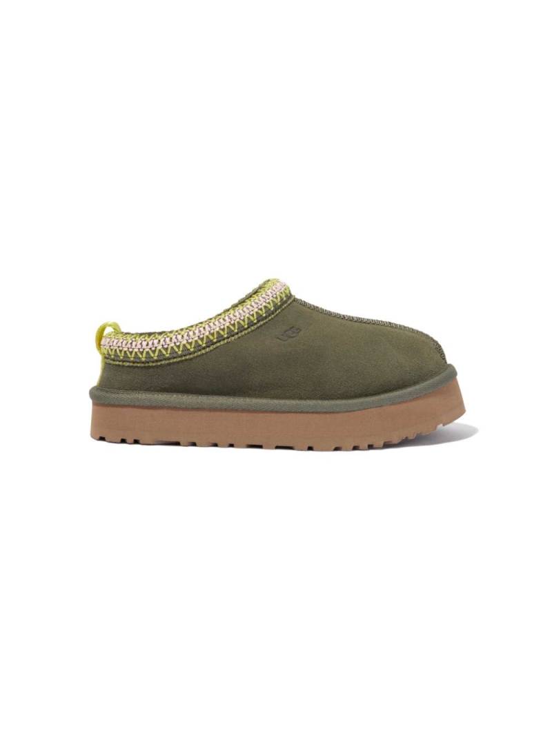 UGG Kids UGG Tazz Slipper Kids "Burnt Olive" - Green von UGG Kids