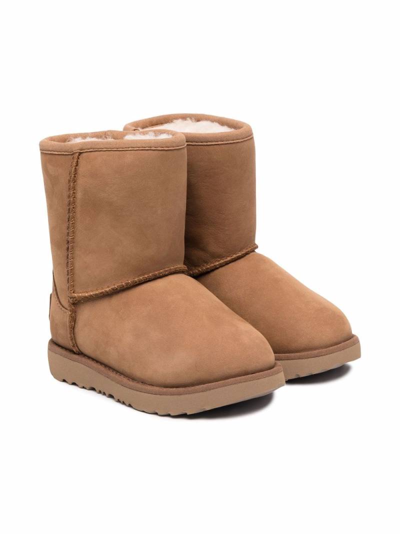 UGG Kids classic ankle boots - Brown von UGG Kids