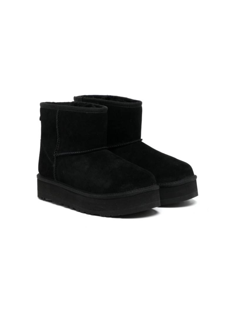 UGG Kids round-toe ankle-length boots - Black von UGG Kids