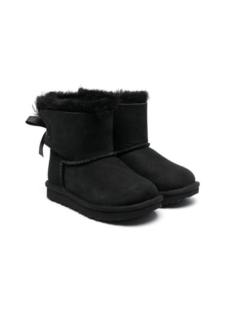 UGG Kids suede ankle boots - Black von UGG Kids