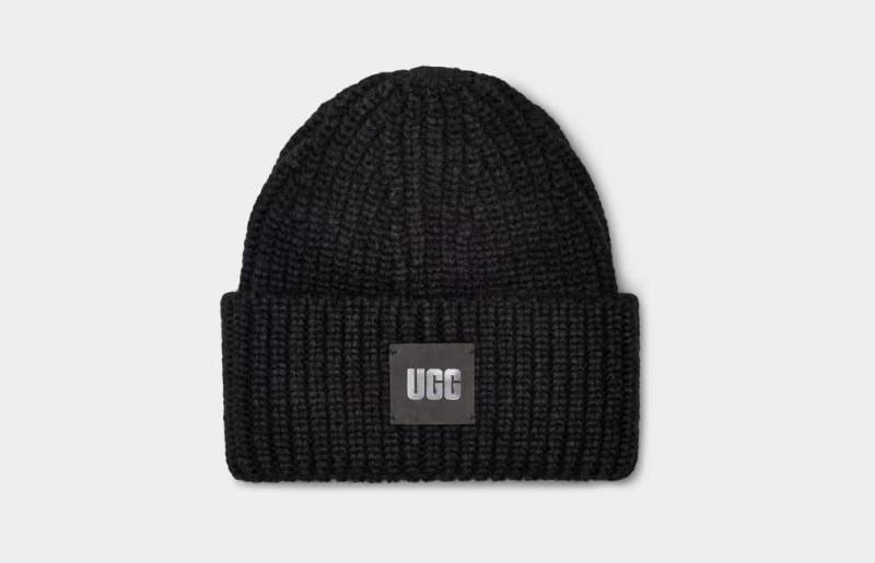 Chunky Cuff Beanie-0 Herren Schwarz ONE SIZE von UGG