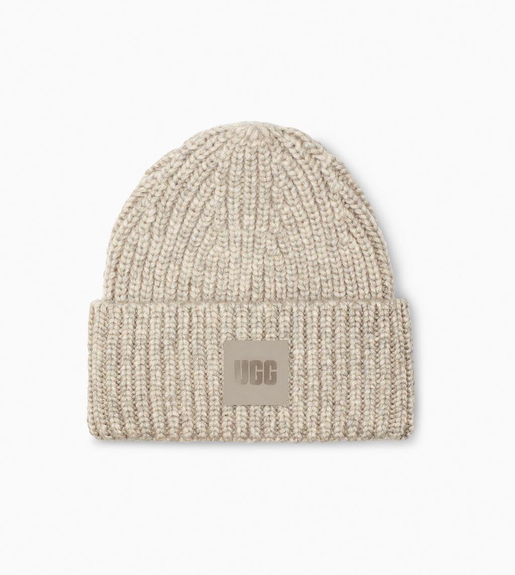 Chunky Rib Beanie-0 Damen Sand ONE SIZE von UGG