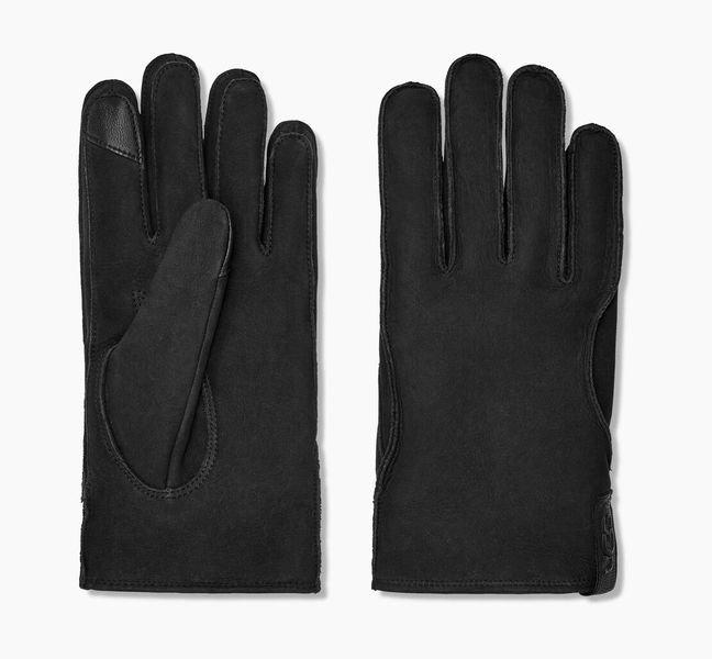 Leather Clamshell Logo Glove-m Herren Schwarz M von UGG